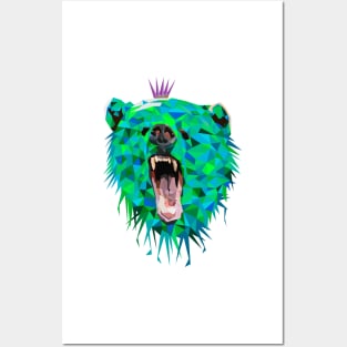 King Bear Posters and Art